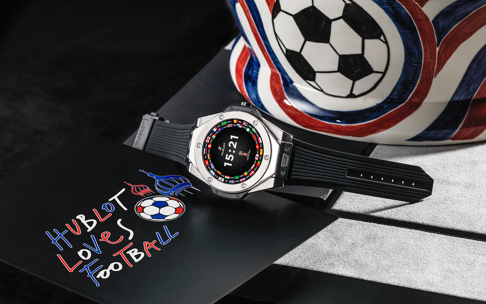 Hublot and the referee board. – Soccer Politics / The Politics of Football