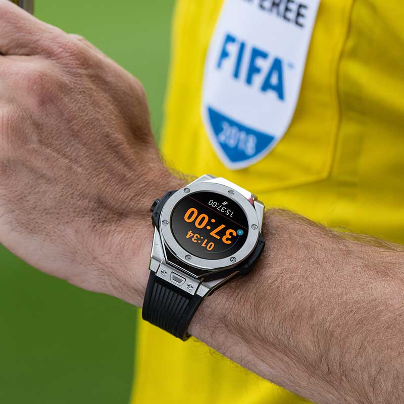 Football Fever: Playing Ball With Hublot's First Ever Smartwatch