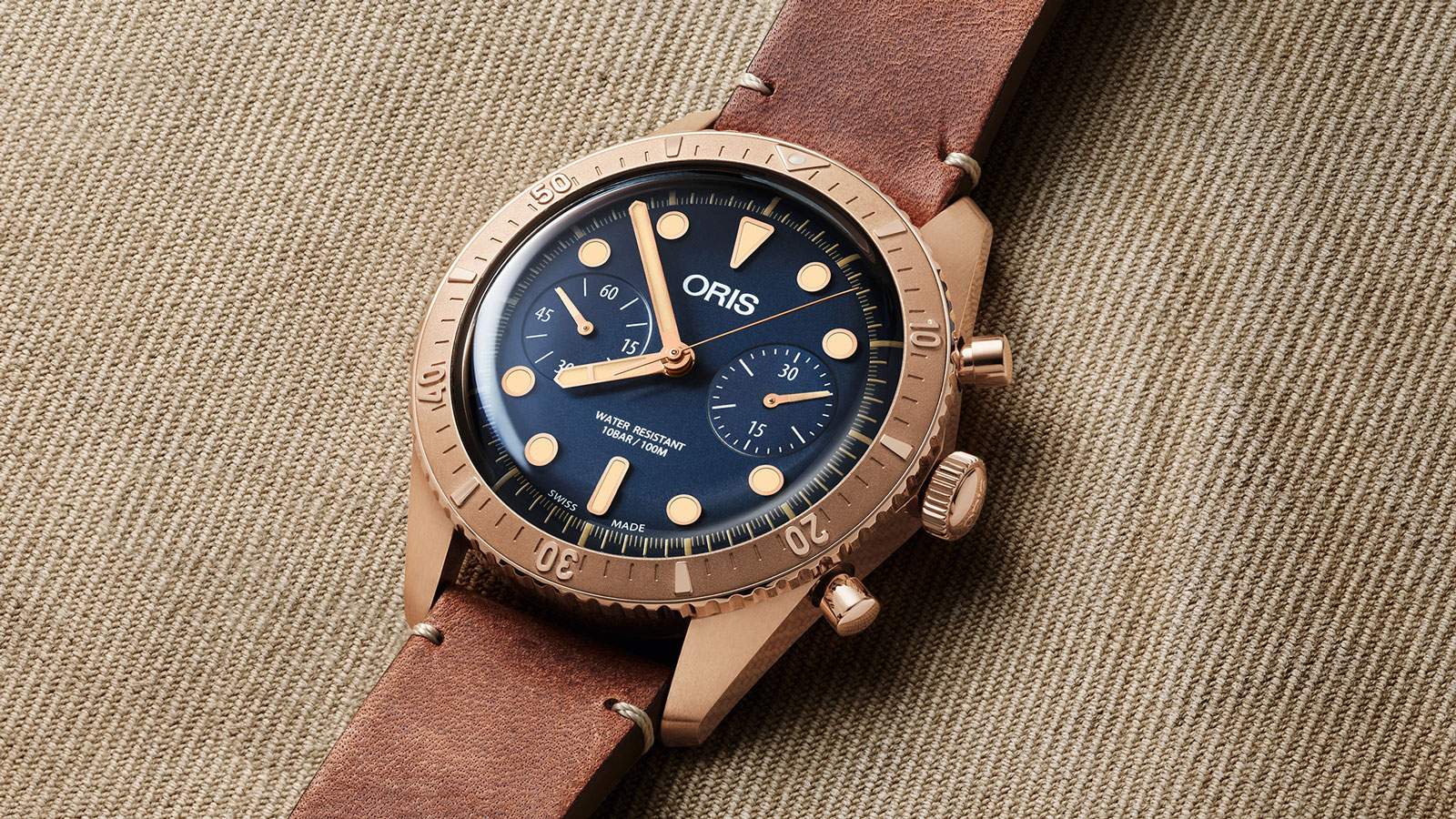 oris carlbrashear chronograph