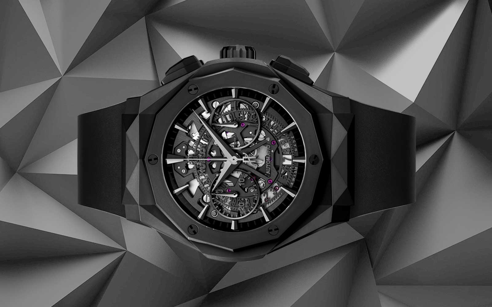 Hublot classic fusion all hotsell black limited edition 500