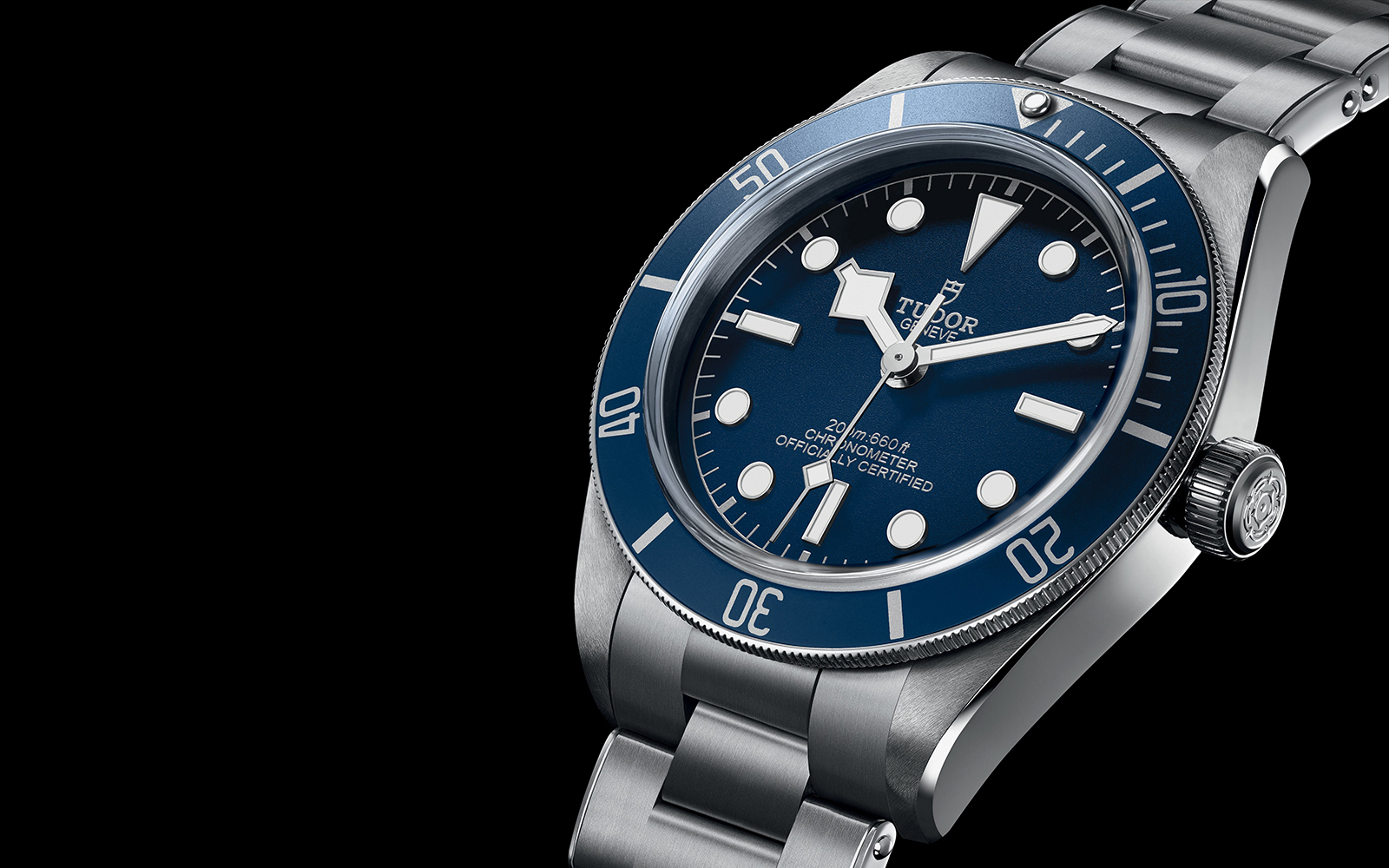 Black bay shop blue dial