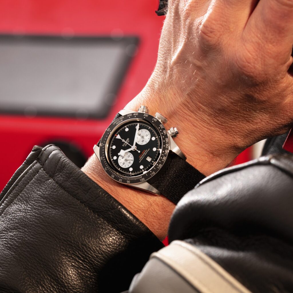 The Tudor Black Bay Chrono.