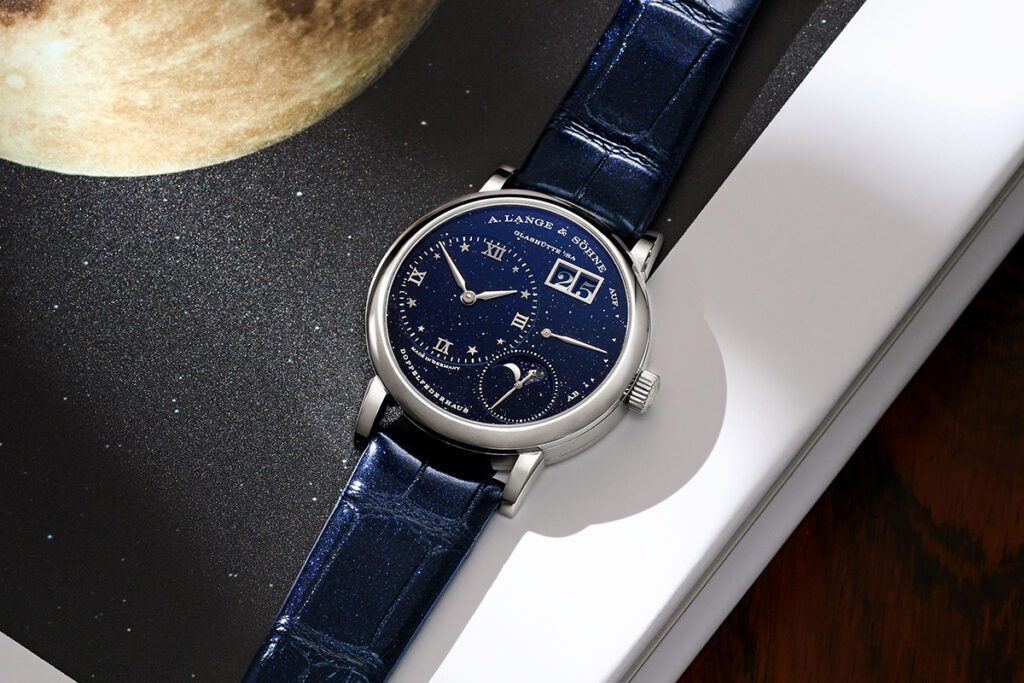 Hands-On: A. Lange & Söhne Little Lange 1 Moon Phase “Gold Flux” Dial