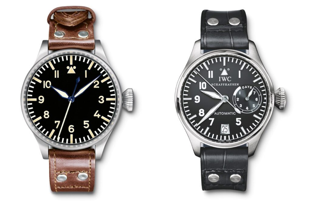 The B-Uhr and the Big Pilot’s Watch (Ref. IW5002).