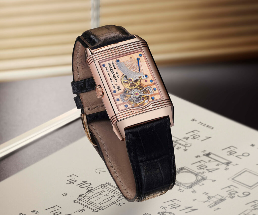 The first Reverso Tourbillon from 1991.