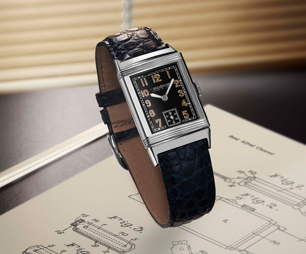 A Jaeger-LeCoultre Heritage Reverso from 1943.