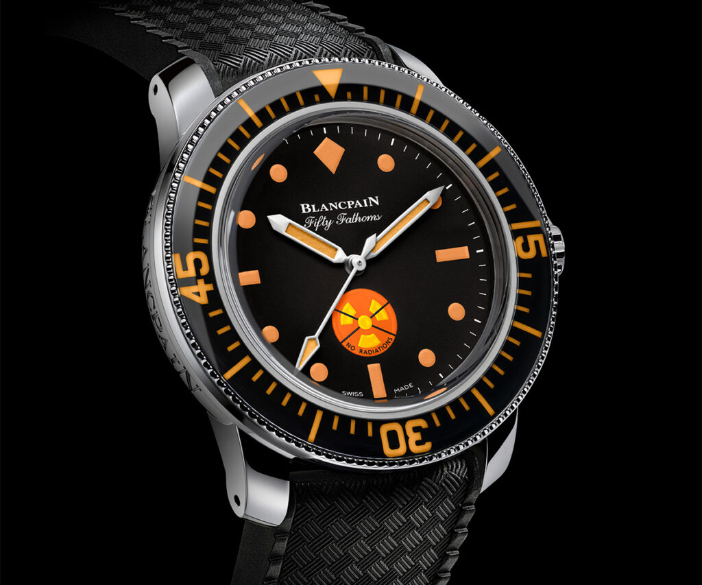The Blancpain Tribute to Fifty Fathoms No Rad for Only Watch 