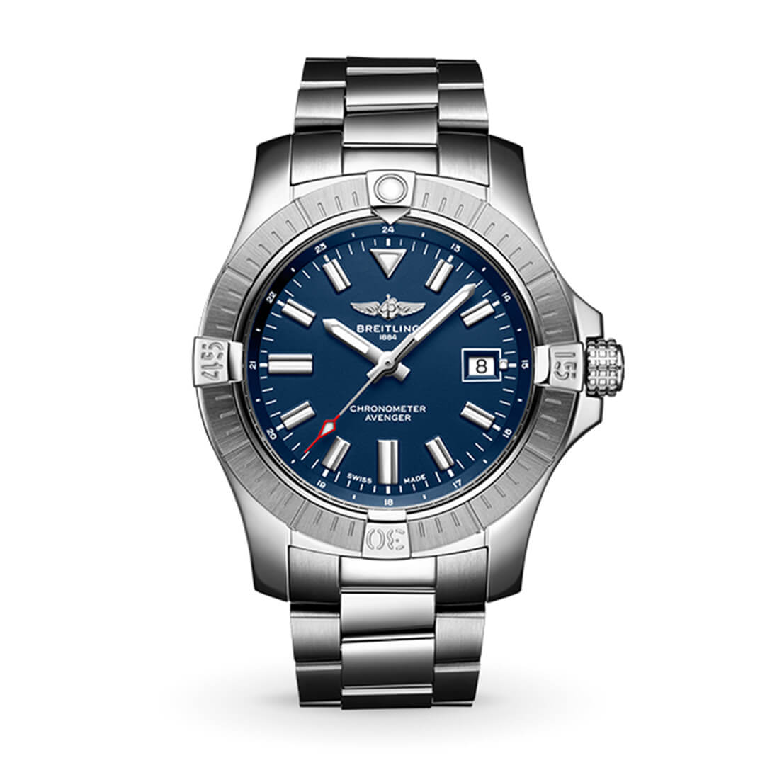 Breitling Avenger Automatic 43 A17318101C1A1 Shop Now In Canberra, Melbourne, Melbourne Airport, Sydney, Sydney Barangaroo and Perth & Online