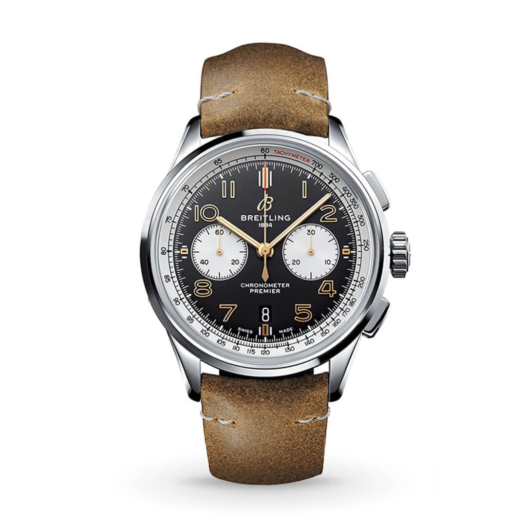 Breitling Premier B01 Chronograph 42 Norton AB0118A21B1X1 Shop Now In Canberra, Perth, Melbourne, Melbourne Airport, Sydney, Sydney Barangaroo & Online