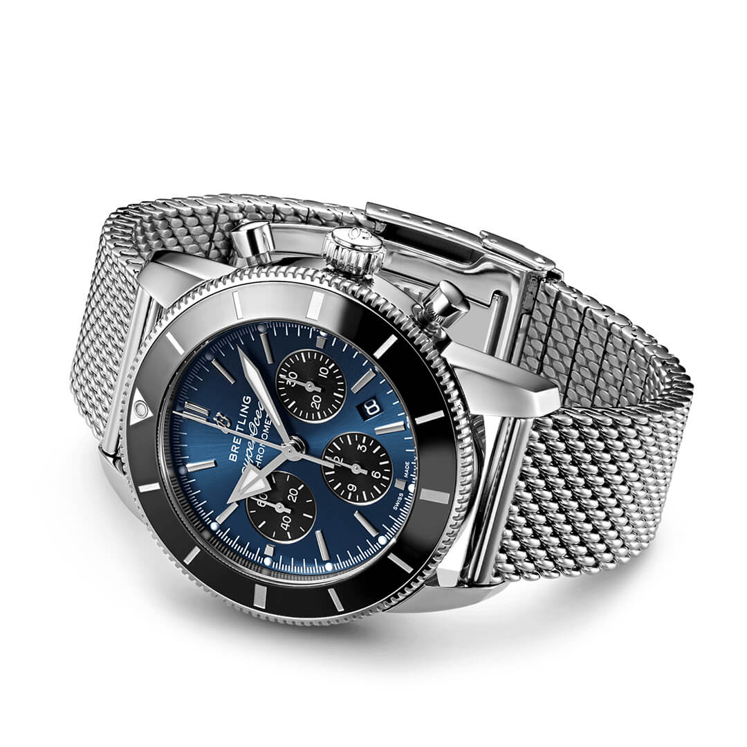 Breitling Superocean Heritage B01 Chronograph 44 AB0162121C1A1 Shop Now In Canberra, Perth, Melbourne, Melbourne Airport, Sydney, Sydney Barangaroo & Online