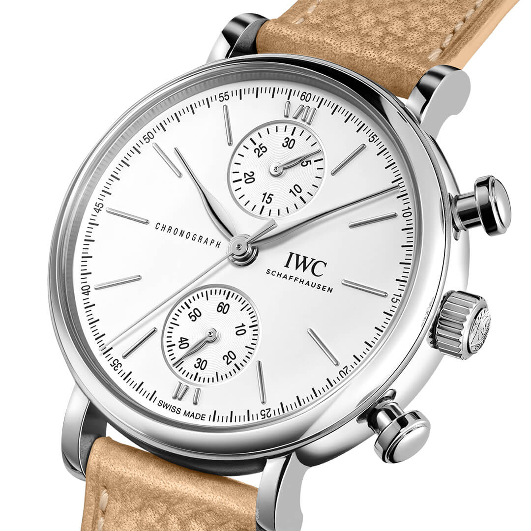 IWC Portofino Chronograph 39 IW391502 Shop IWC now at Melbourne, Melbourne Airport, Perth, Canberra, Sydney, Sydney Barangaroo and Online.