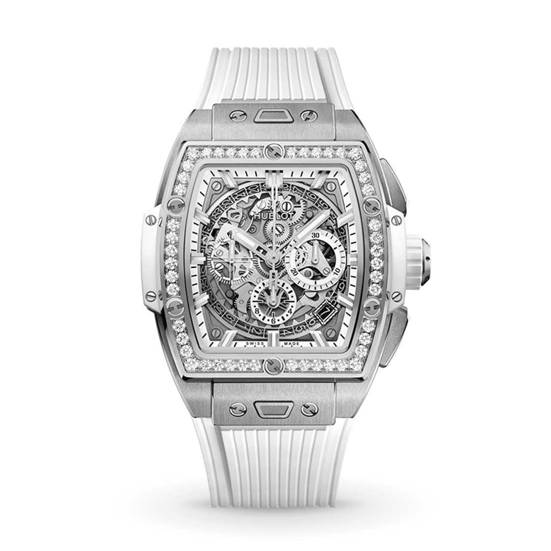 HUBLOT Spirit Of Big Bang Titanium White Diamonds 42 mm