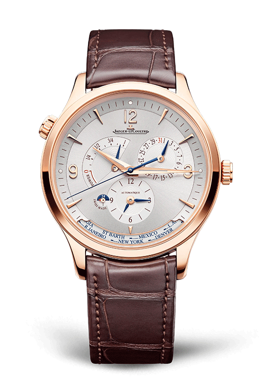 Jaeger lecoultre master geographic best sale rose gold