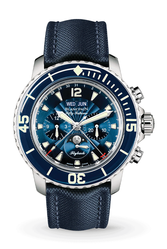 fifty fathoms chronographe flyback