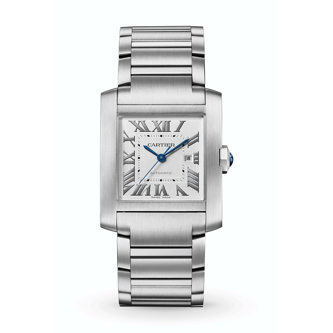 Cartier Tank Française WSTA0067 Shop Cartier now at Watches of Switzerland Melbourne, Melbourne Airport, Sydney, Sydney Barangaroo, Perth, Canberra and Online.