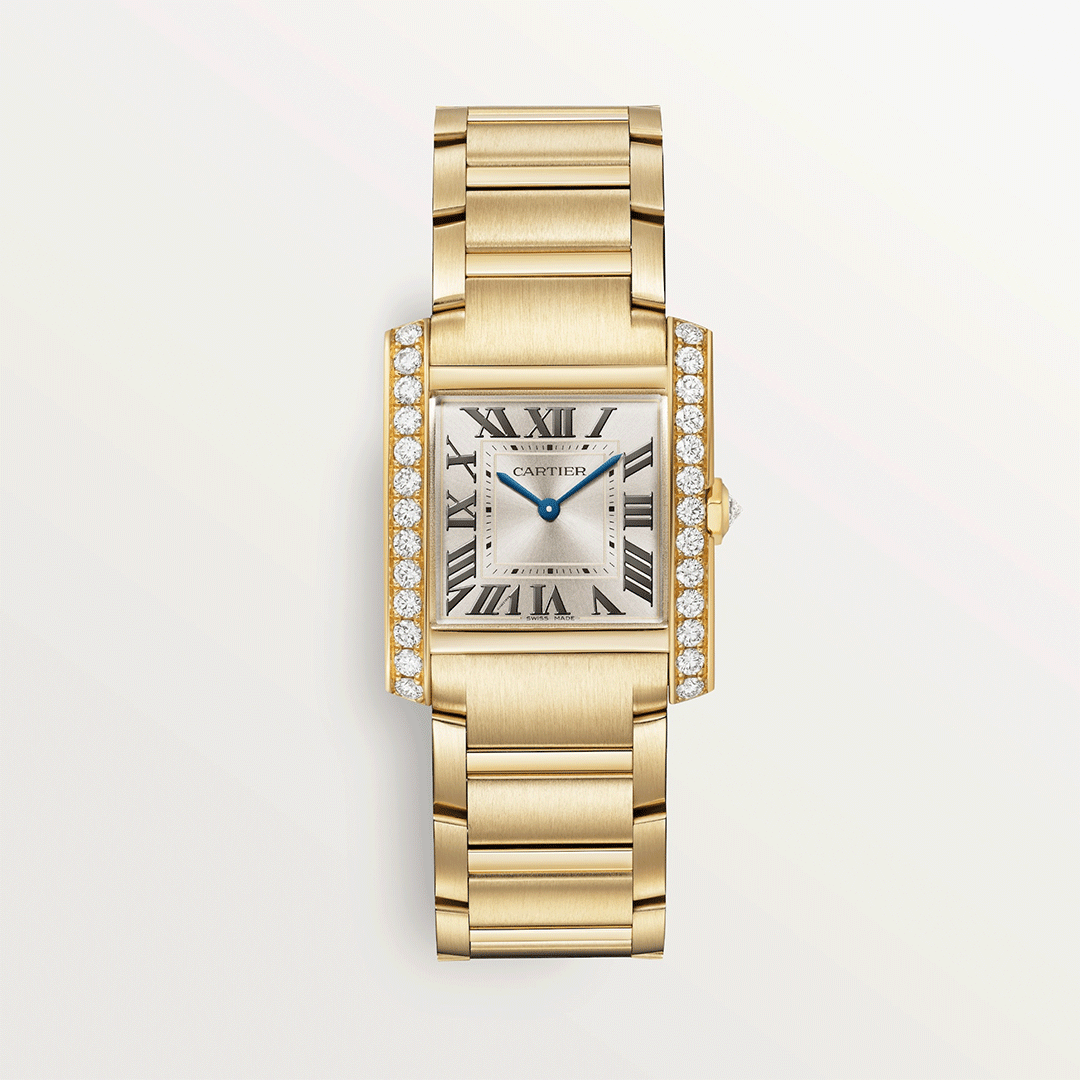 Cartier Tank Française Watch WJTA0040 Shop Cartier now at Watches of Switzerland Melbourne, Melbourne Airport, Sydney, Sydney Barangaroo, Perth, Canberra and Online.