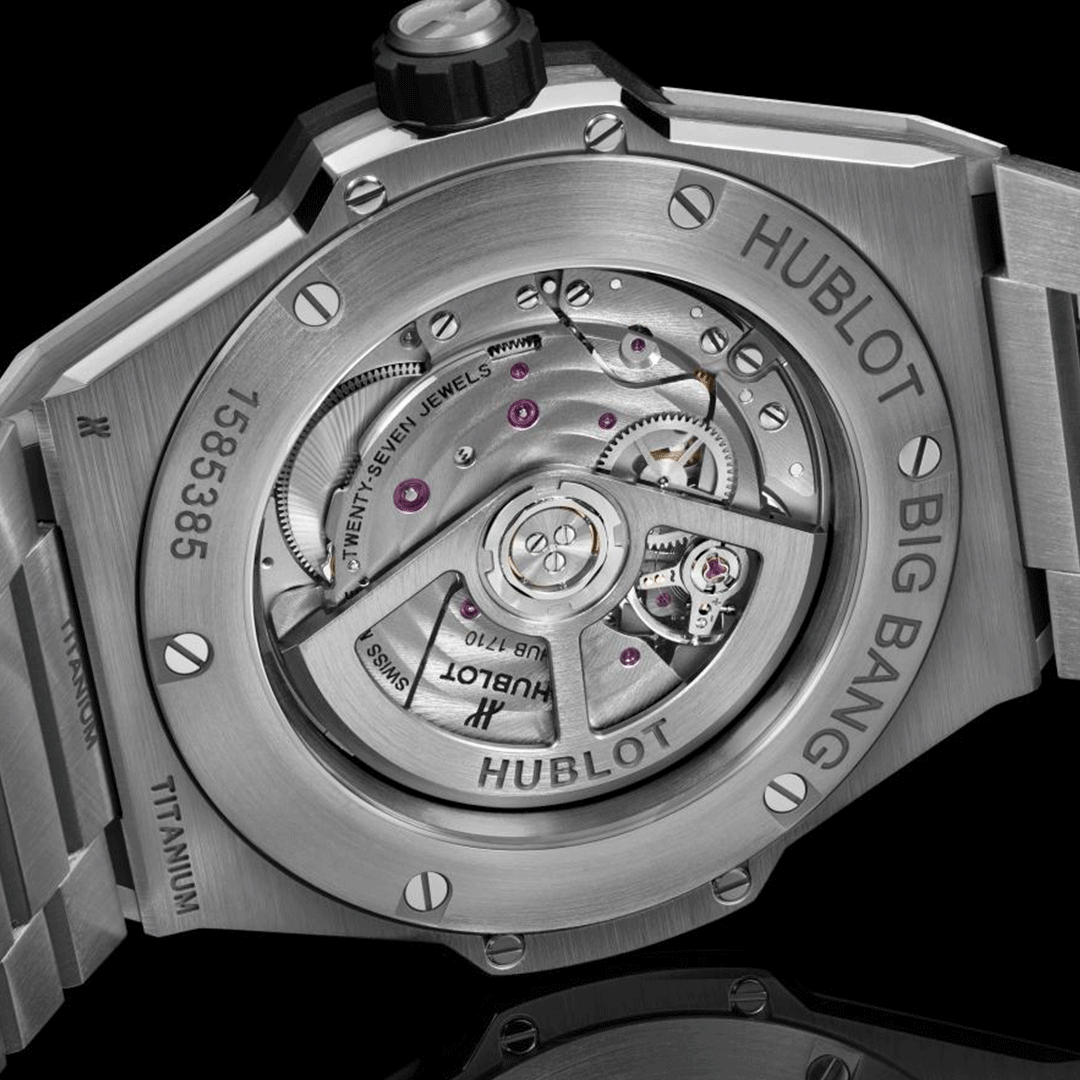 Back of hublot watch best sale