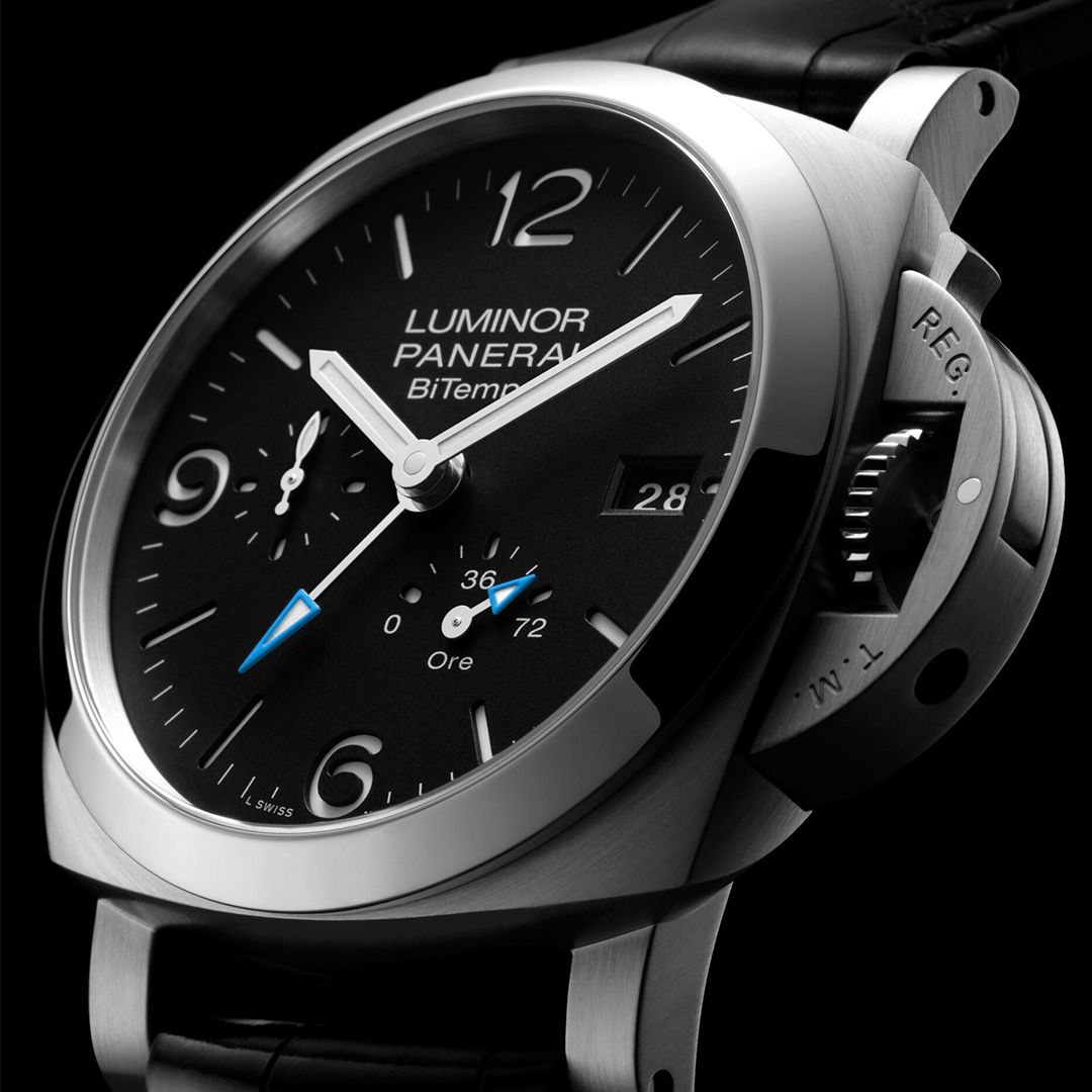 Panerai Luminor BiTempo PAM01360 Shop Panerai at Watches of Switzerland Sydney, Barangaroo, Perth Boutiques and Online.