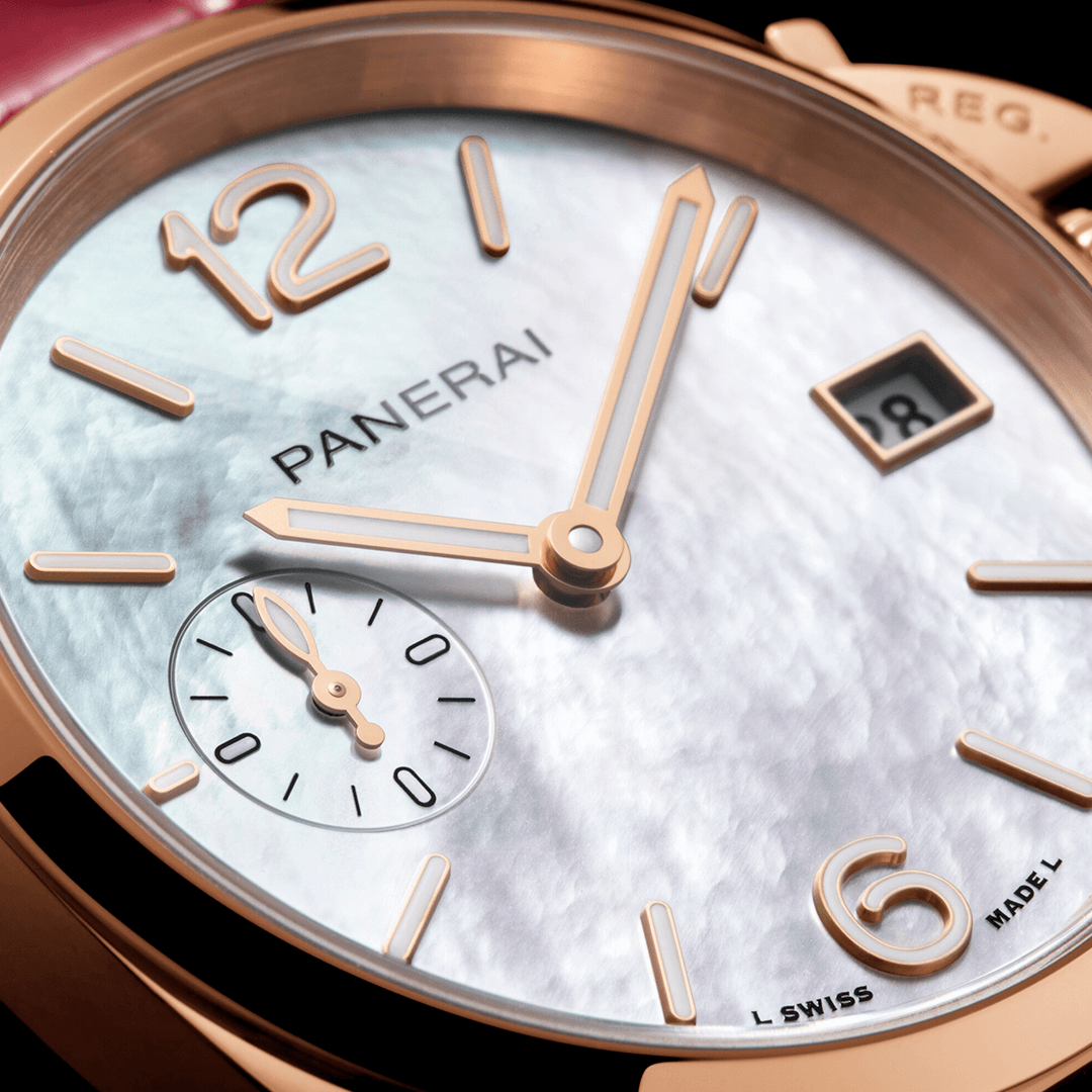 Panerai Luminor Due Goldtech™ Madreperla PAM01280 Shop Panerai at Watches of Switzerland Sydney, Barangaroo, Perth Boutiques and Online.