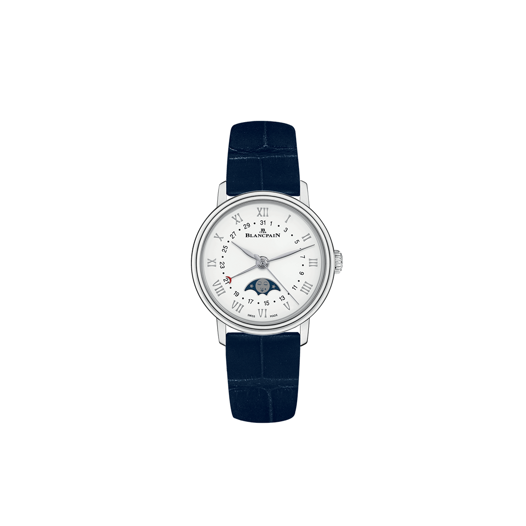 Blancpain Villeret Quantième Phases De Lune 6106-1127-55A Shop Blancpain at Watches of Switzerland Sydney Sydney, Perth. Melbourne Airport and Online.