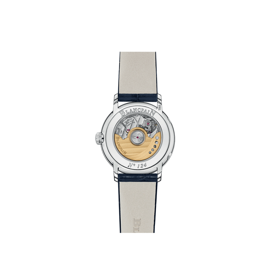 Blancpain Villeret Quantième Phases De Lune 6106-1127-55A Shop Blancpain at Watches of Switzerland Sydney Sydney, Perth. Melbourne Airport and Online.