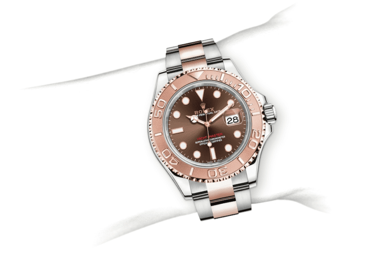 Rolex yacht master online 40 gold