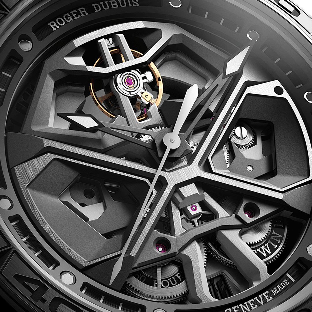 ROGER DUBUIS EXCALIBUR SPIDER MONOBALANCIER HURACÁN DBEX0748 Shop Roger Dubuis at Watches of Switzerland