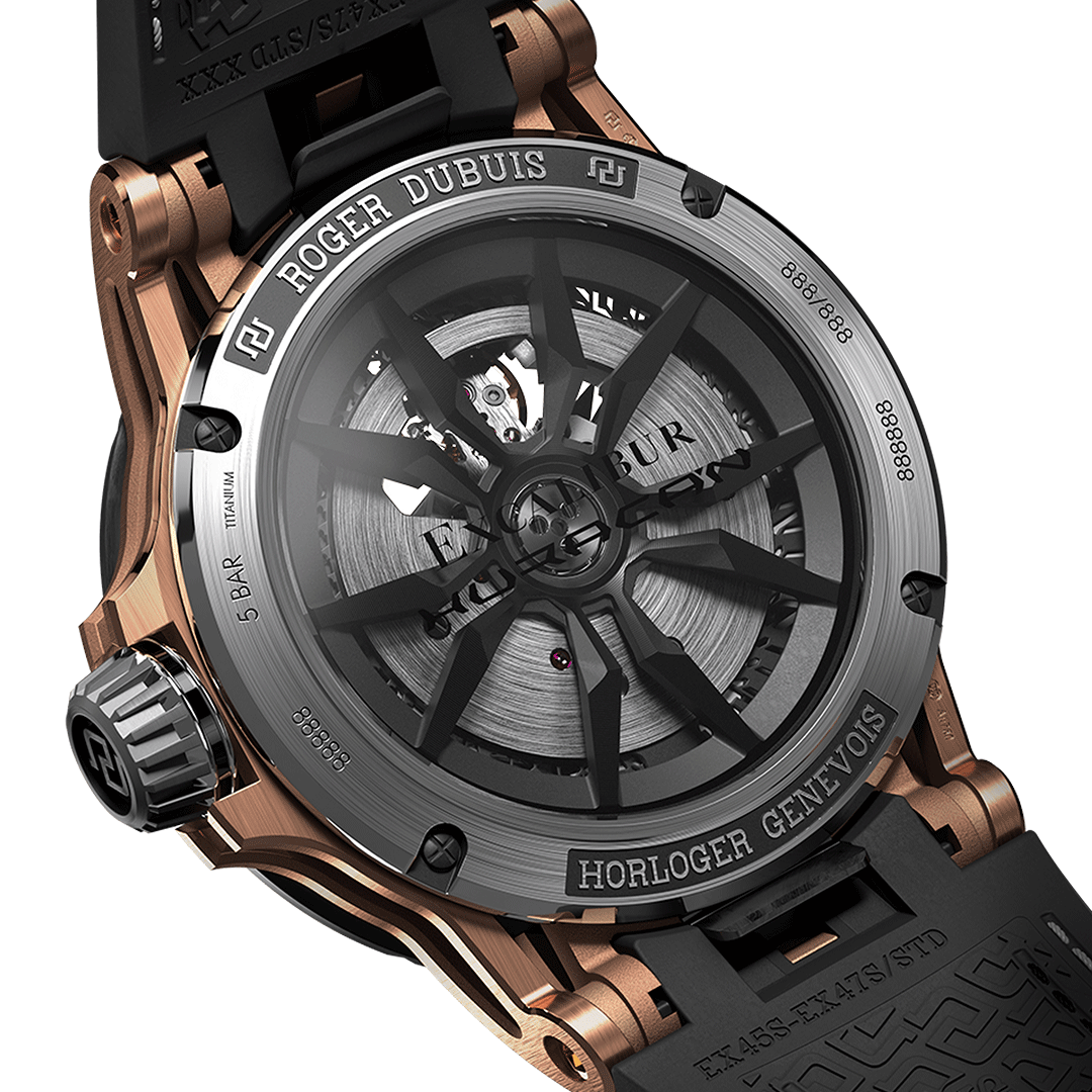 ROGER DUBUIS EXCALIBUR SPIDER MONOBALANCIER HURACÁN DBEX0750 Shop Roger Dubuis at Watches of Switzerland