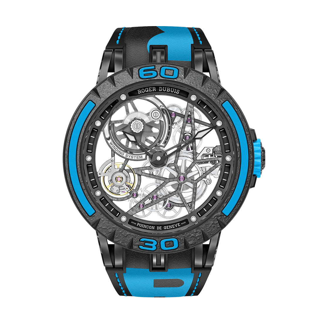 ROGER DUBUIS EXCALIBUR SPIDER PIRELLI BLACK DLC TITANIUM 45MM DBEX0826 Shop Roger Dubuis at Watches of Switzerland