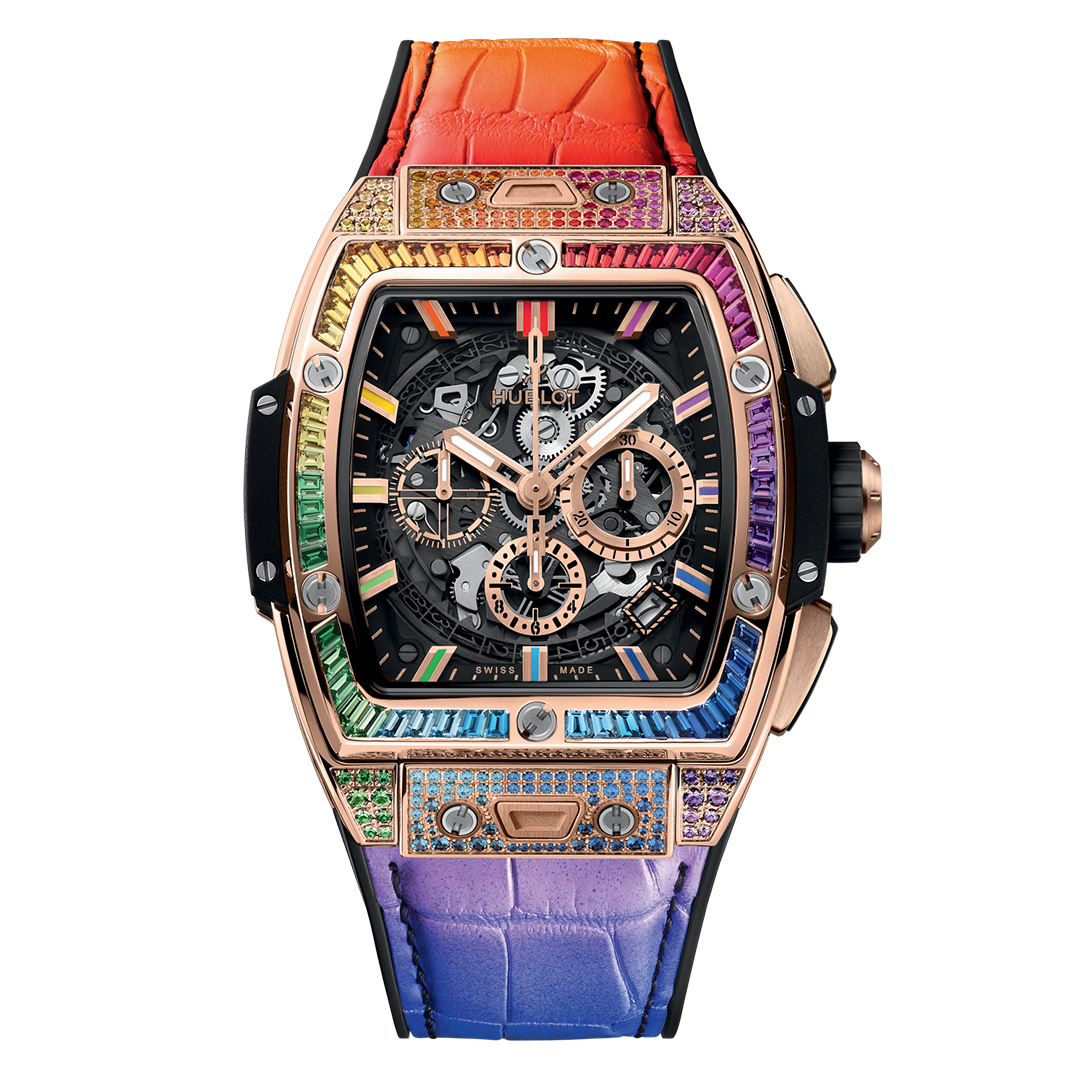 Hublot SPIRIT OF BIG BANG KING GOLD RAINBOW 642.OX.0118.LR.0999