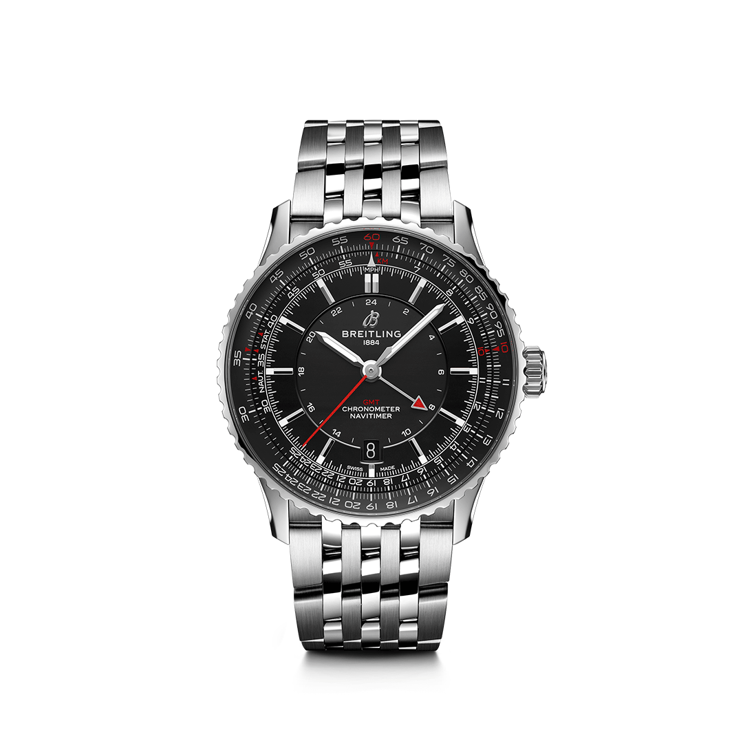 A32310251B1A1 NAVITIMER AUTOMATIC GMT 41 STEEL