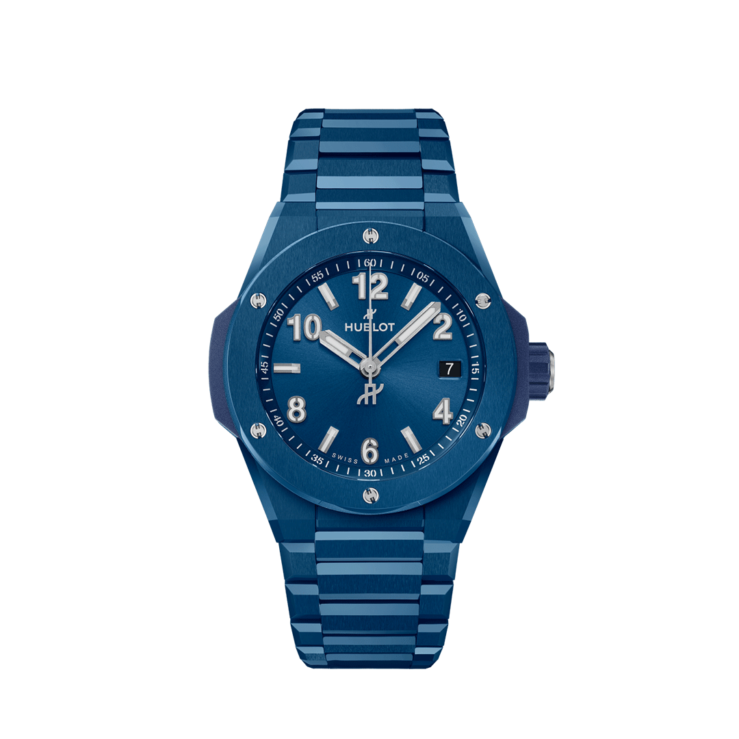 Big Bang Integrated Time Only Blue Ceramic 457.EX.7170.EX