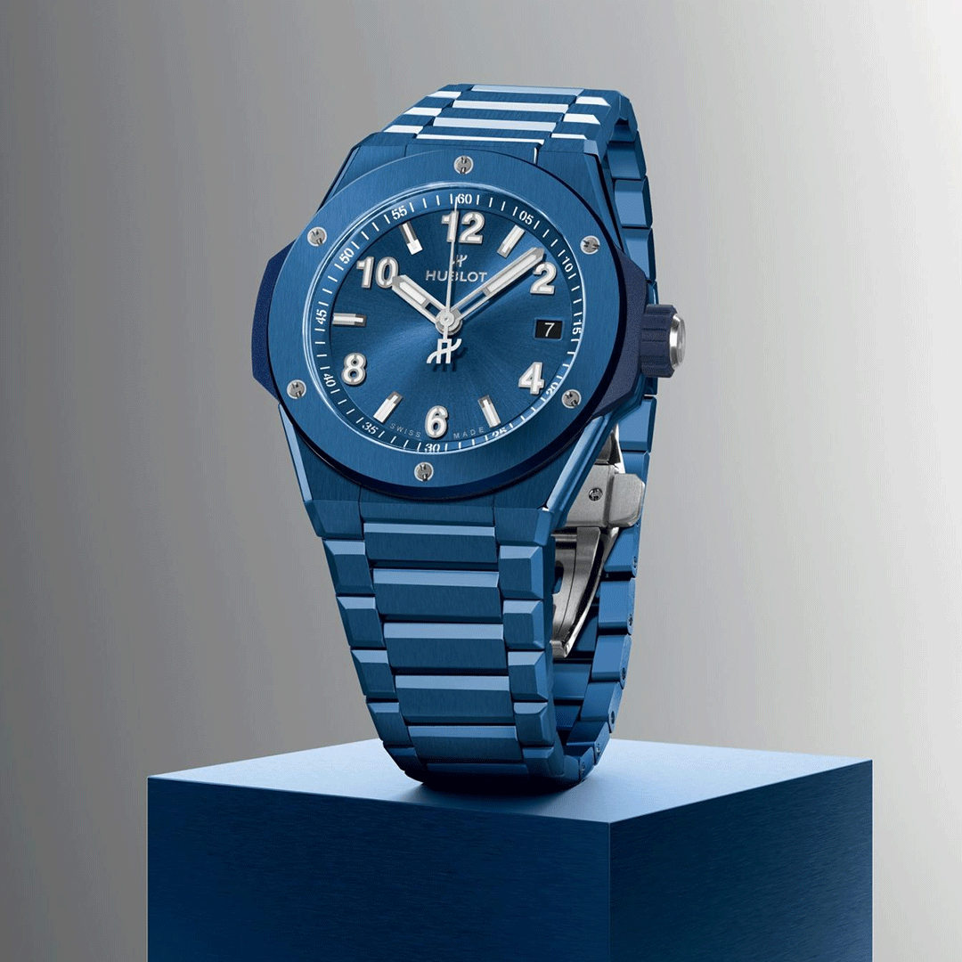 Big Bang Integrated Time Only Blue Ceramic 457.EX.7170.EX