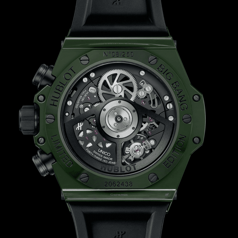 HUBLOT Big Bang Unico Dark Green Ceramic 441.GX.5210.RX