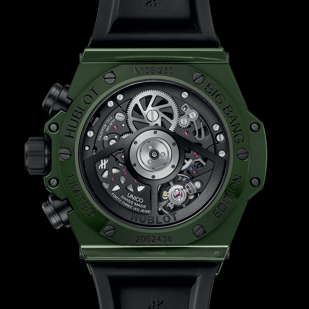 HUBLOT Big Bang Unico Dark Green Ceramic 441.GX.5210.RX