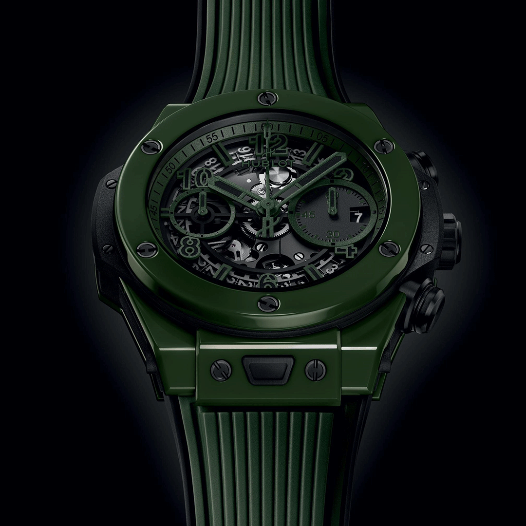 HUBLOT Big Bang Unico Dark Green Ceramic 441.GX.5210.RX