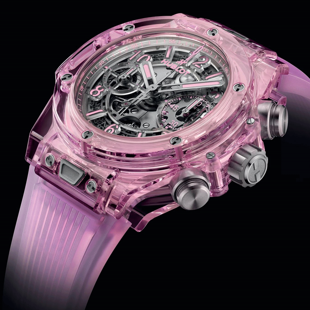 HUBLOT Big Bang Unico Pink Sapphire Watches of Switzerland