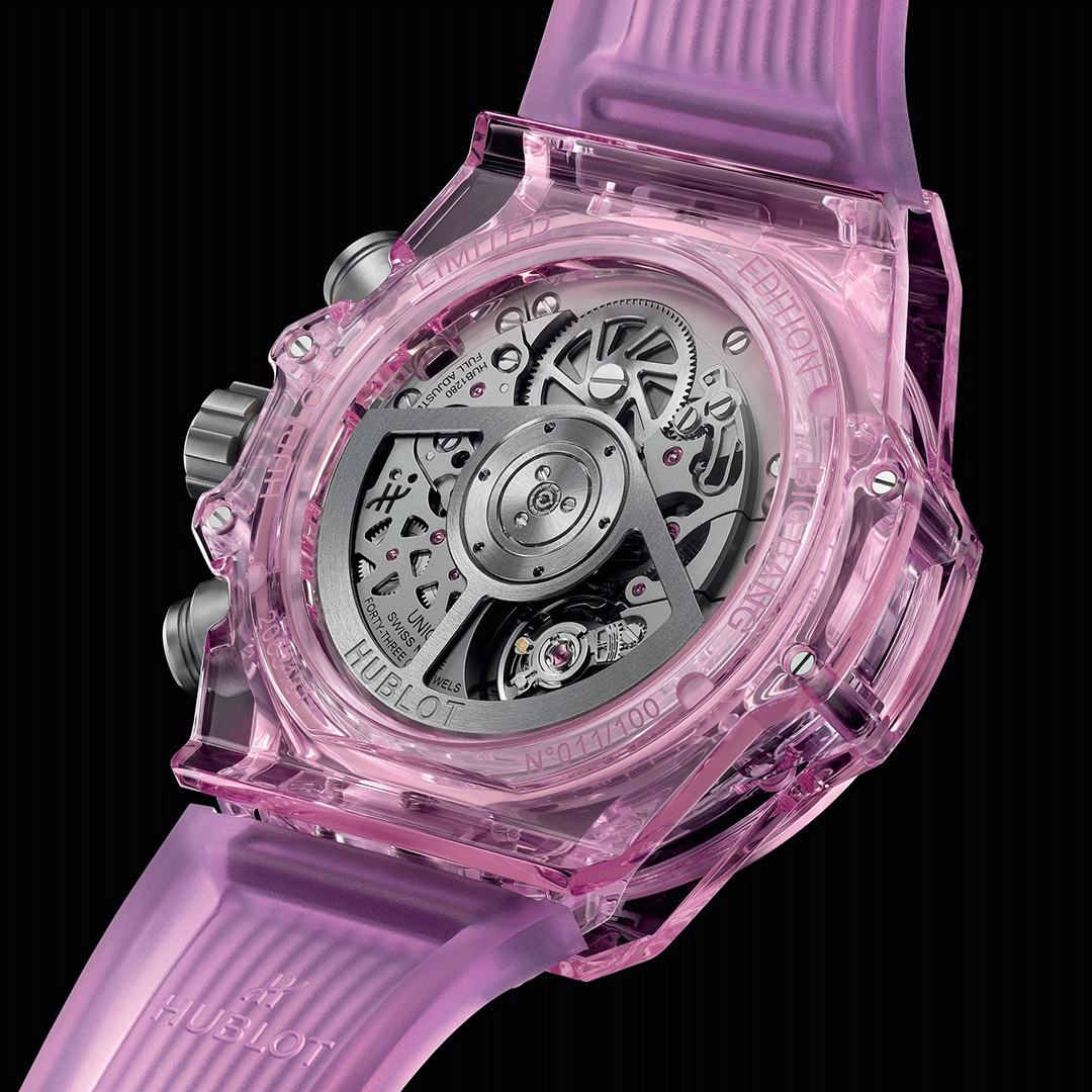 HUBLOT Big Bang Unico Pink Sapphire Watches of Switzerland