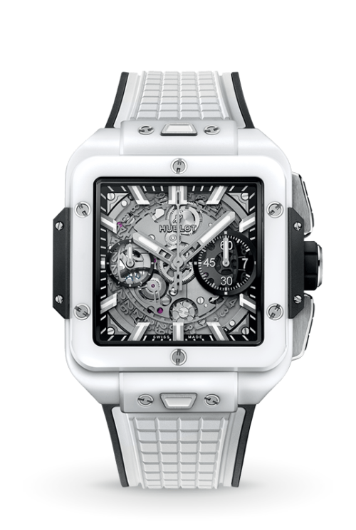 HUBLOT Square Bang Unico White Ceramic 821.HX.0170.RX