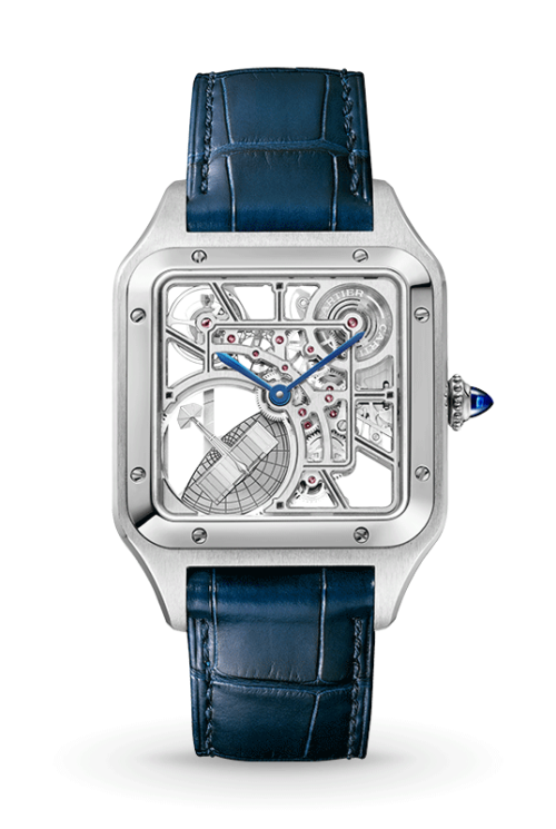 Cartier Santos-Dumont Skeleton Watch WHSA0032