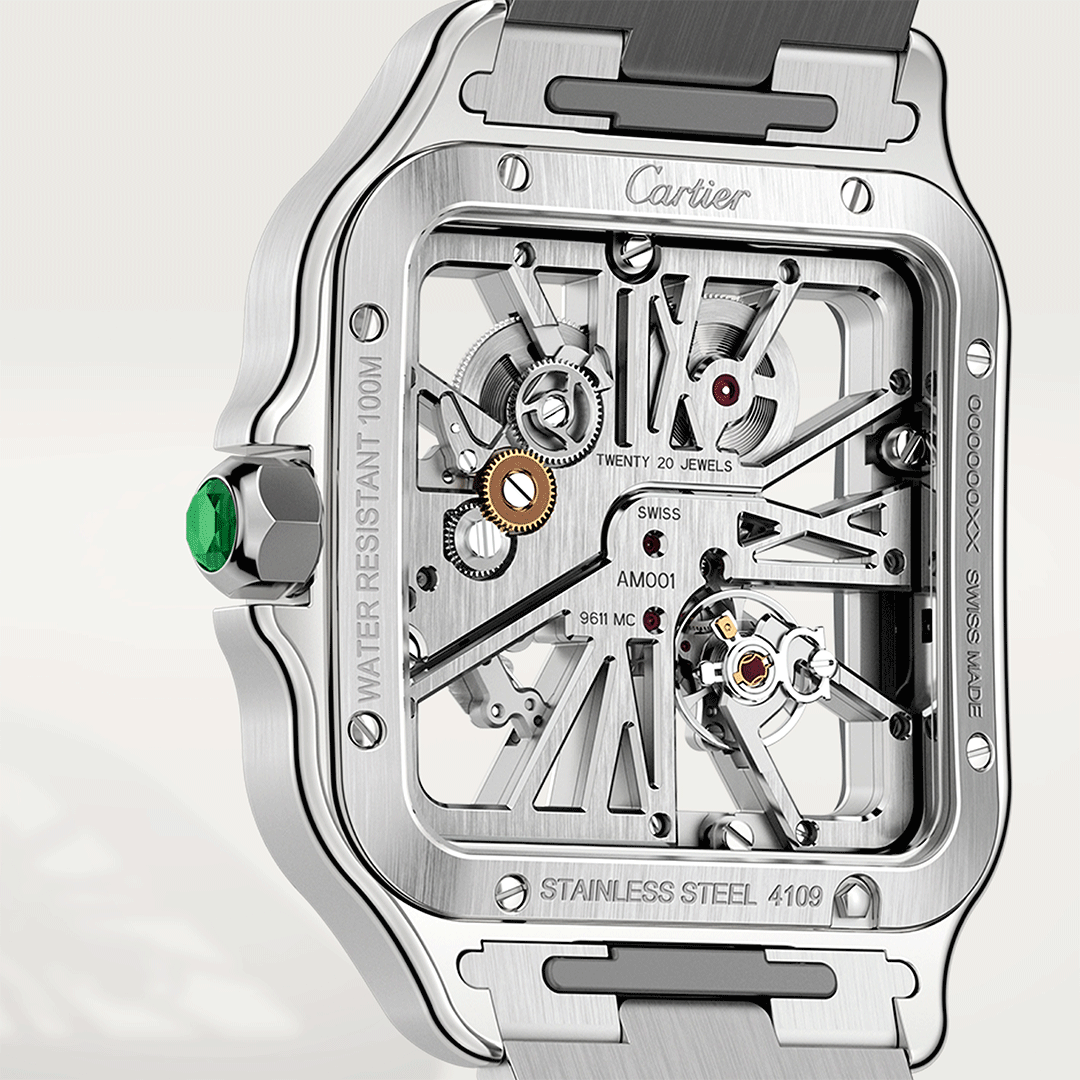 Santos De Cartier Skeleton WHSA0028