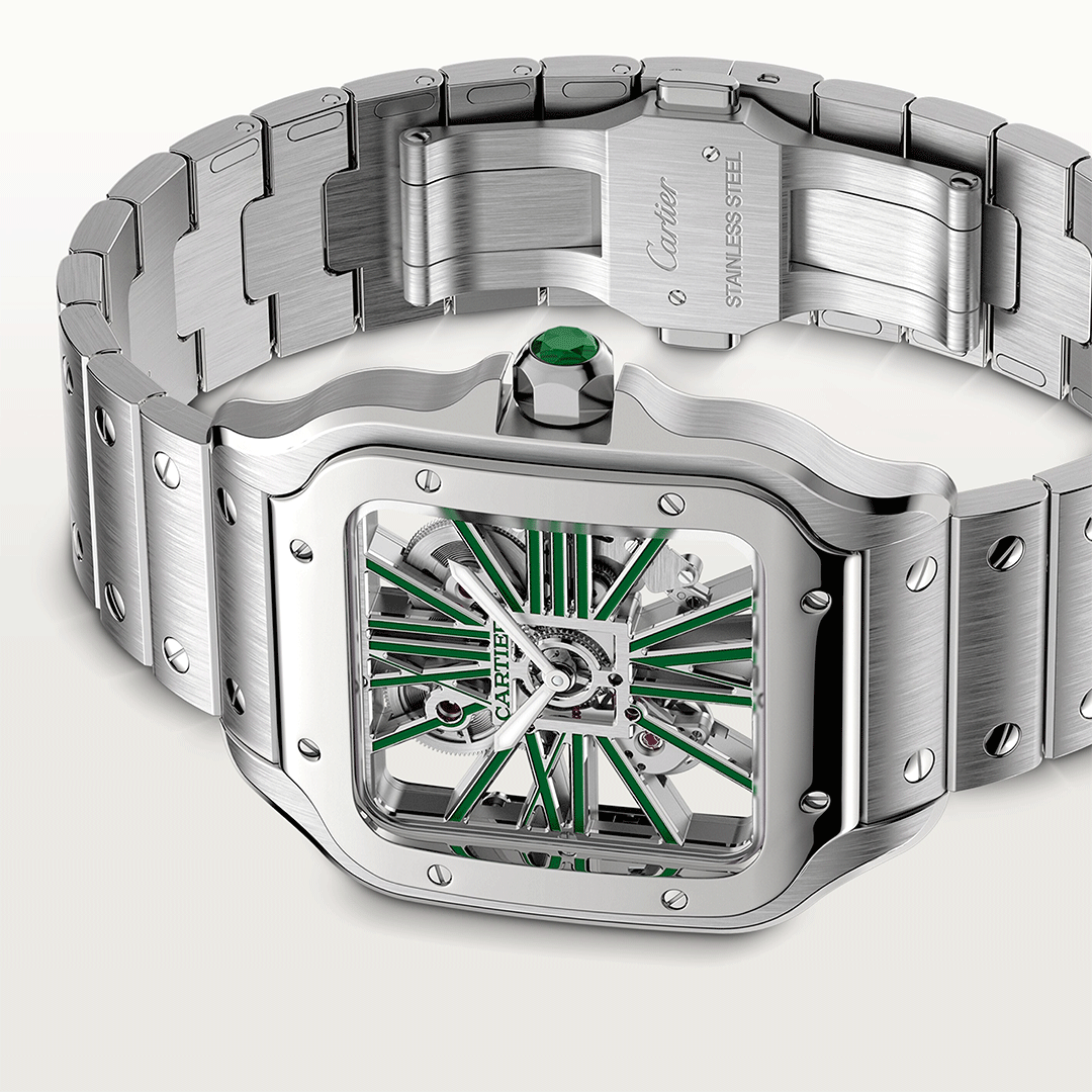 Santos De Cartier Skeleton WHSA0028