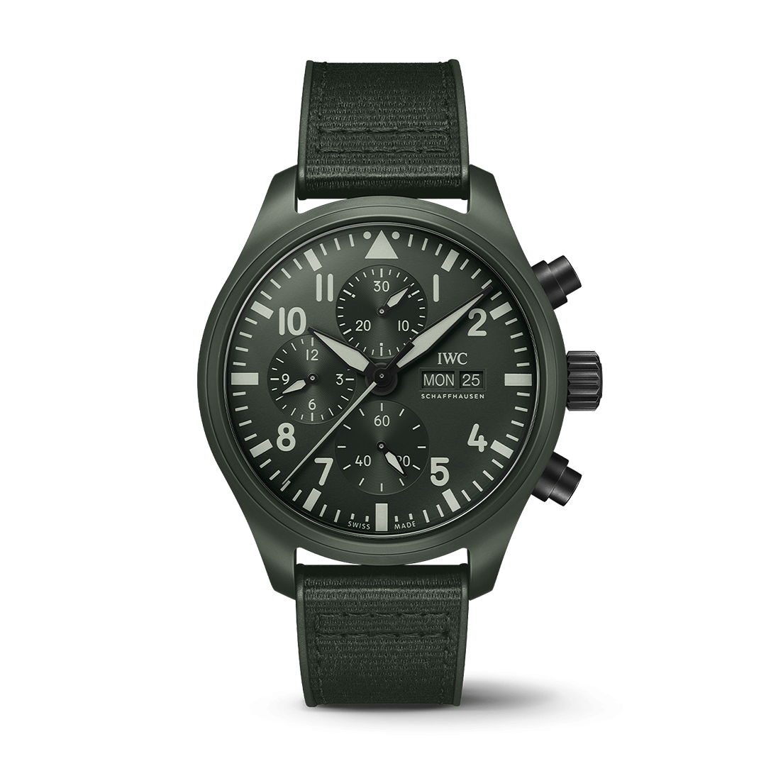 IWC Schaffhausen Pilot’s Watch Chronograph TOP GUN Edition “Woodland” IW389106