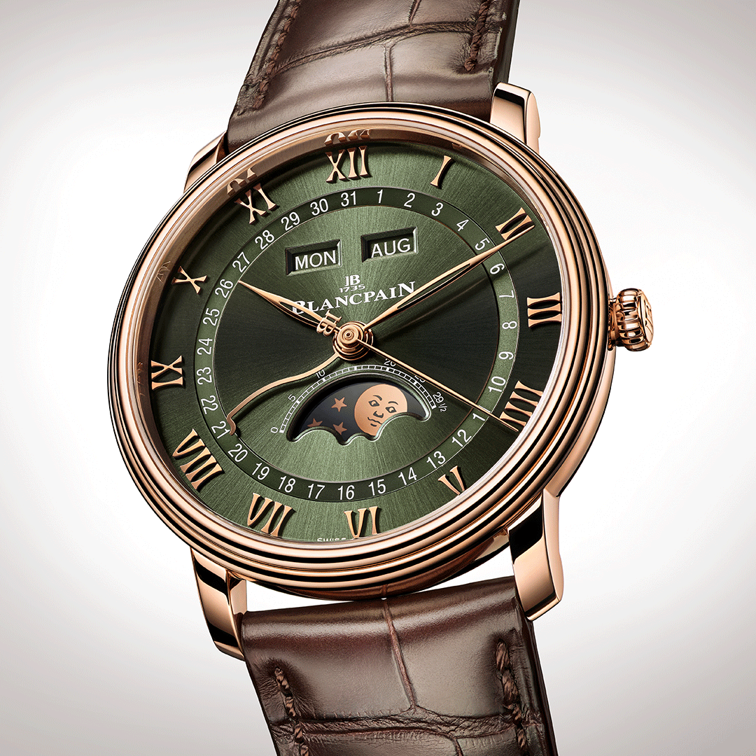 Blancpain Villeret Quantième Complet 6654A 3653 55B