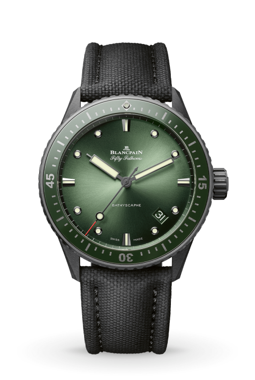 blancpain fifty fathoms bathyscaphe 5000 0153 B52A