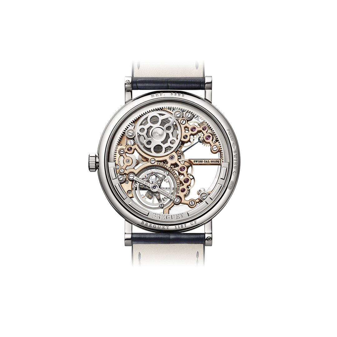 Breguet Classique Tourbillon Extra-Plat Squelette 5395 5395PT/RS/9WU