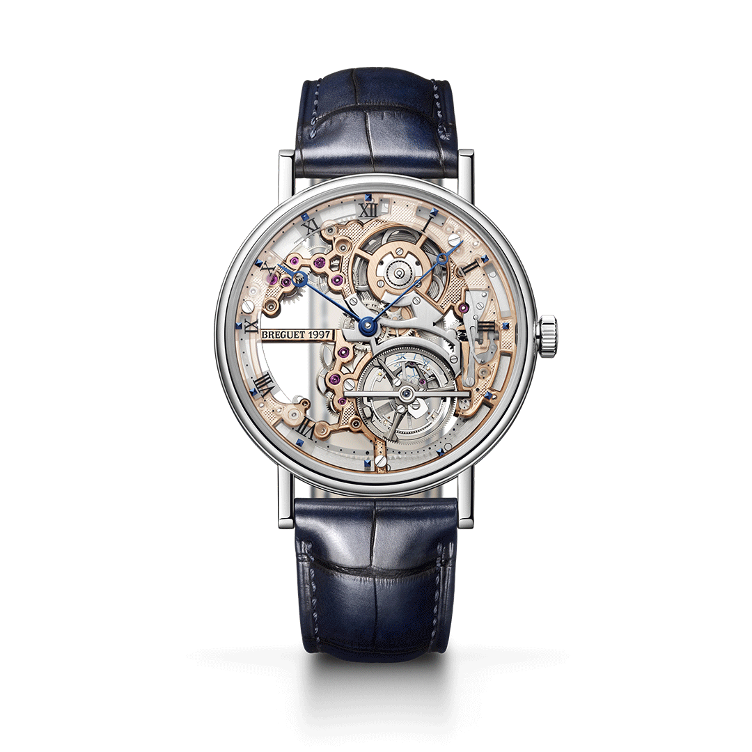 Breguet Classique Tourbillon Extra-Plat Squelette 5395 5395PT/RS/9WU