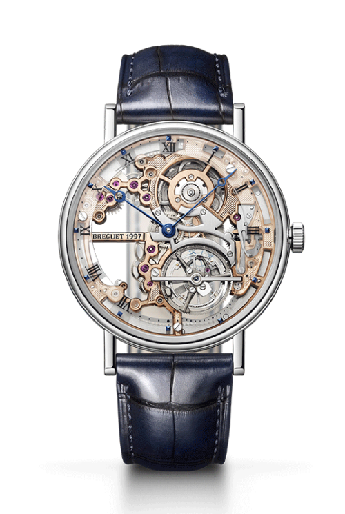 Breguet Classique Tourbillon Extra-Plat Squelette 5395 5395PT/RS/9WU